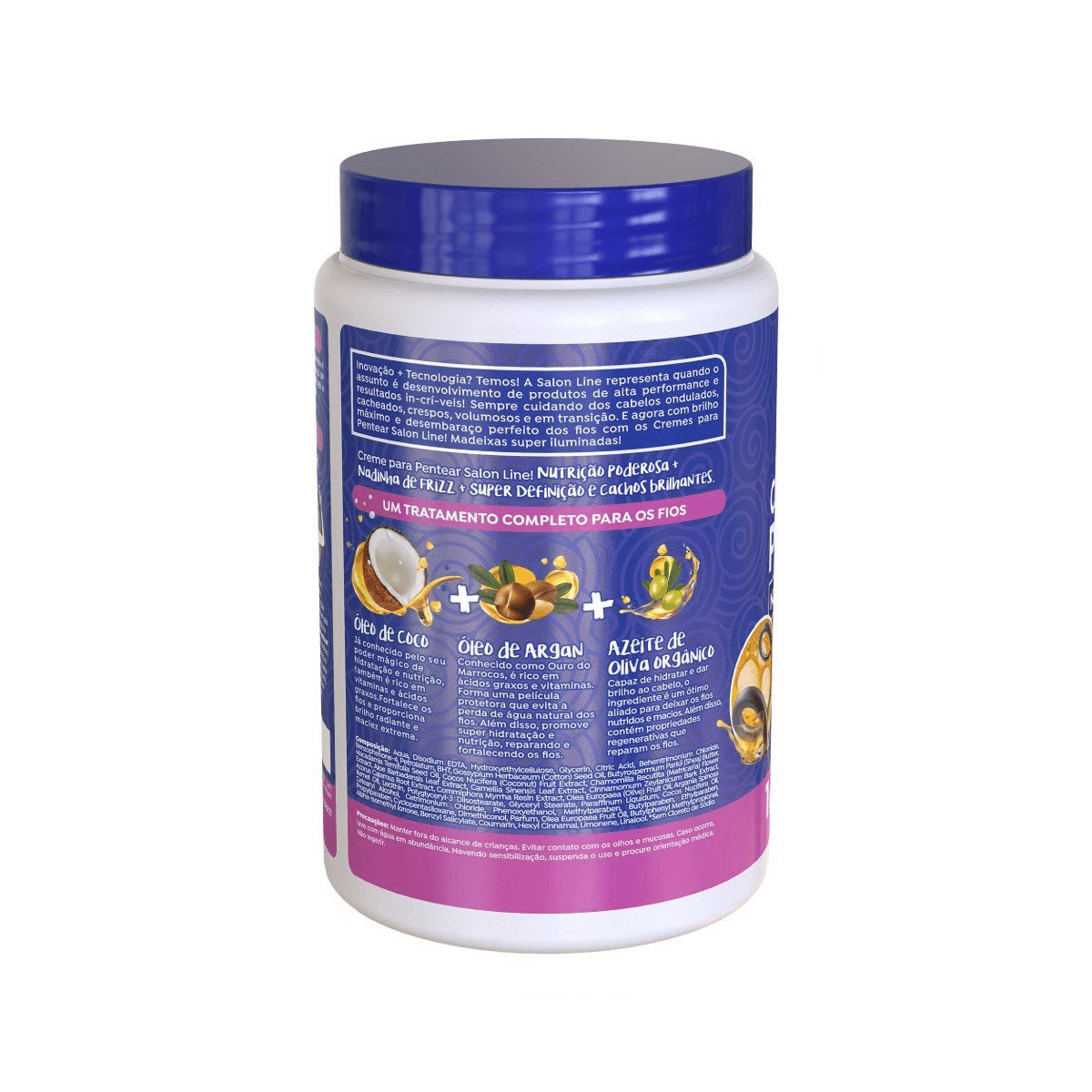 Creme De Pentear Salon Line Nutrição Reparadora 1Kg — imagem 3 | Farmácia Resyla
