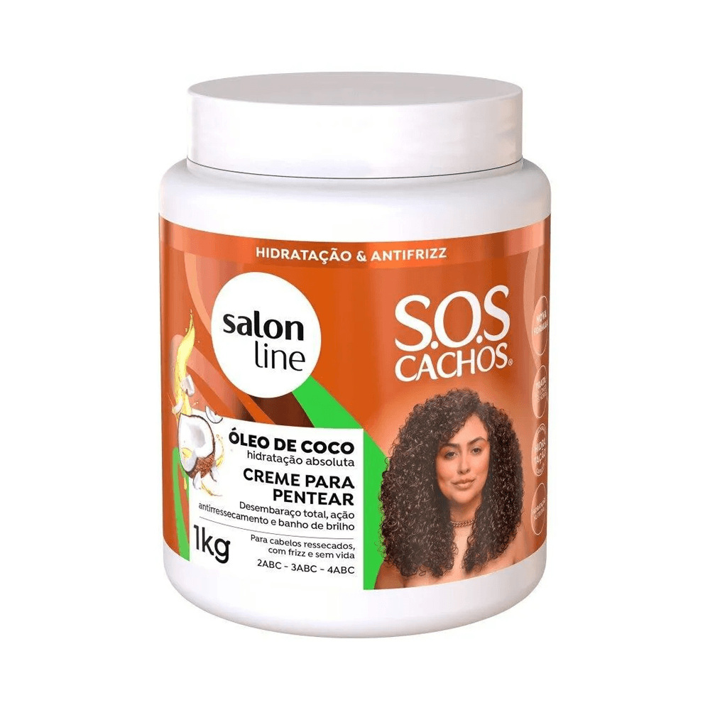 Creme de Pentear Salon Line SOS Cachos Coco 1Kg — Salon Line | Farmácia Resyla