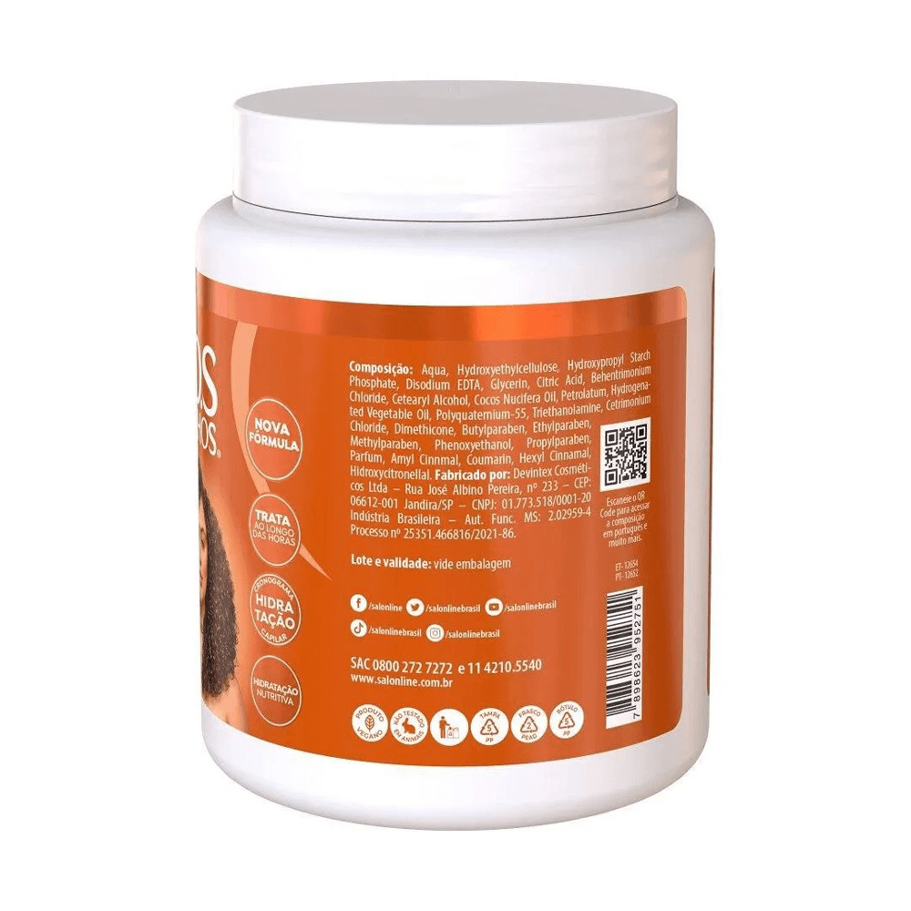 Creme de Pentear Salon Line SOS Cachos Coco 1Kg — imagem 2 | Farmácia Resyla