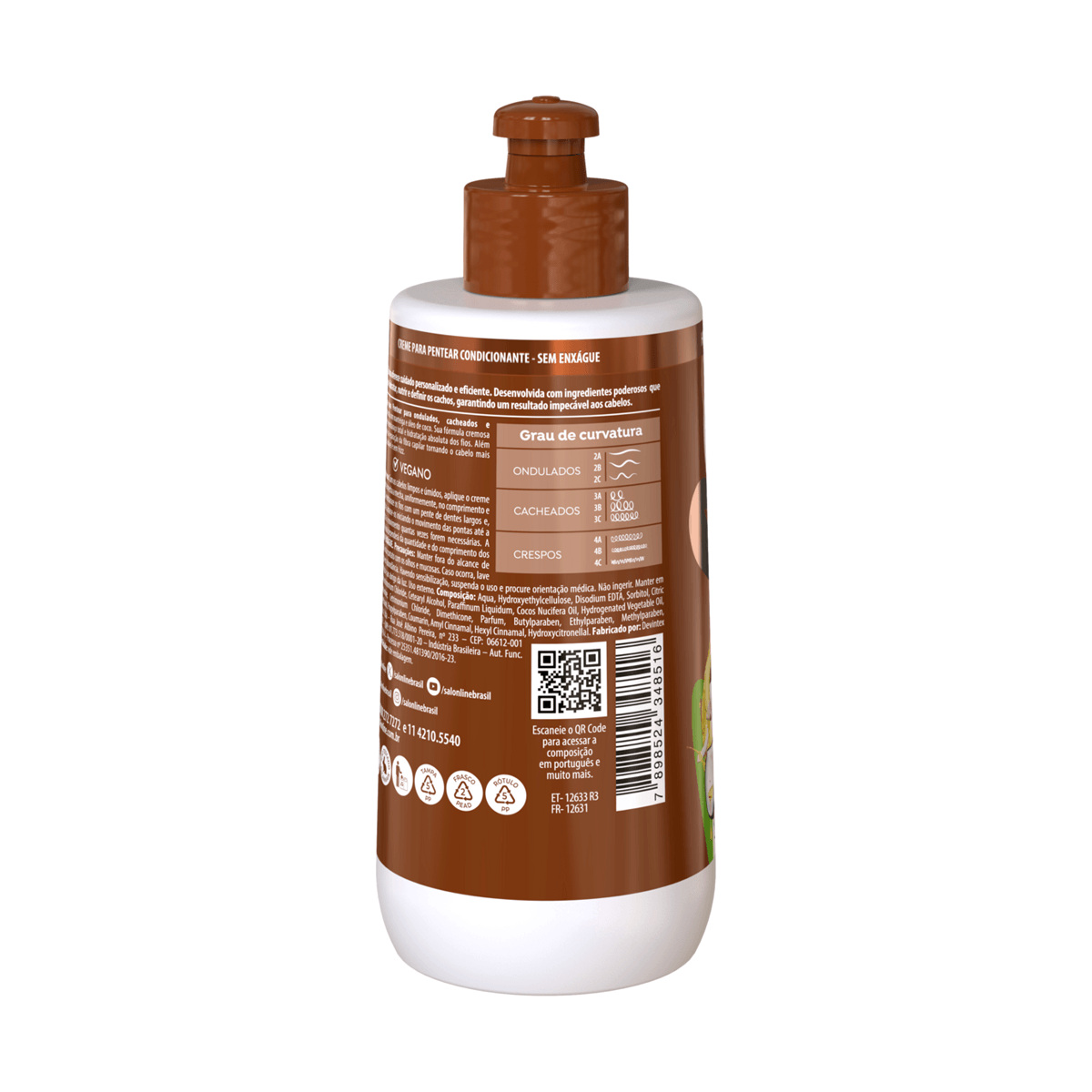 Creme de Pentear Salon Line SOS Cachos Coco 300ml — imagem 2 | Farmácia Resyla
