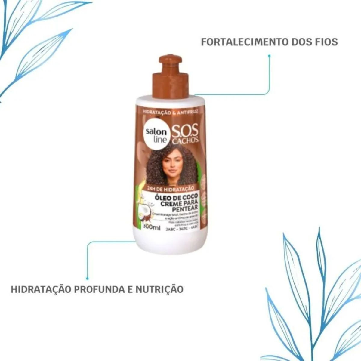 Creme de Pentear Salon Line SOS Cachos Coco 300ml — imagem 3 | Farmácia Resyla