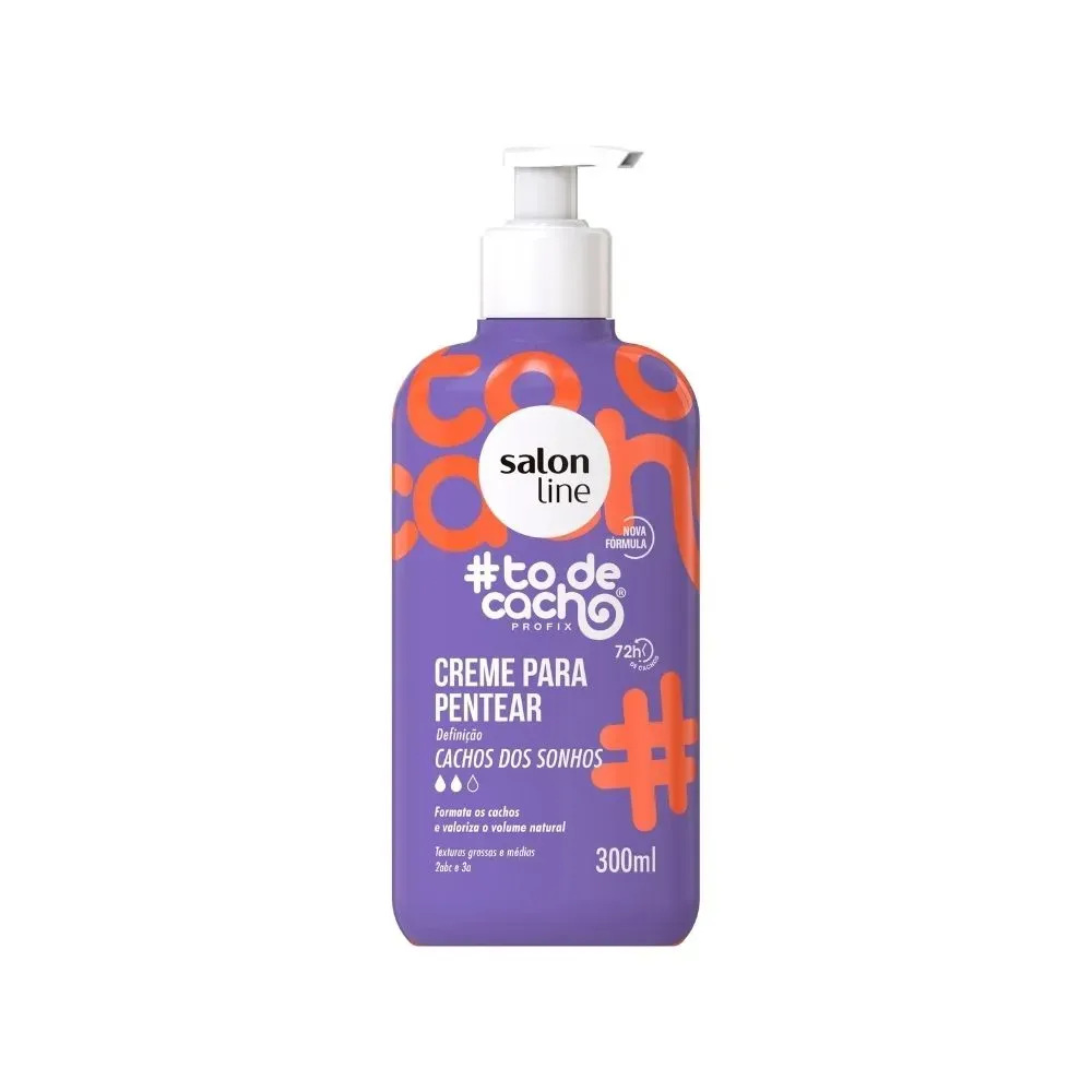 Creme de Pentear Salon Line #todecacho Cachos dos Sonhos 300ml — Salon Line | Farmácia Resyla