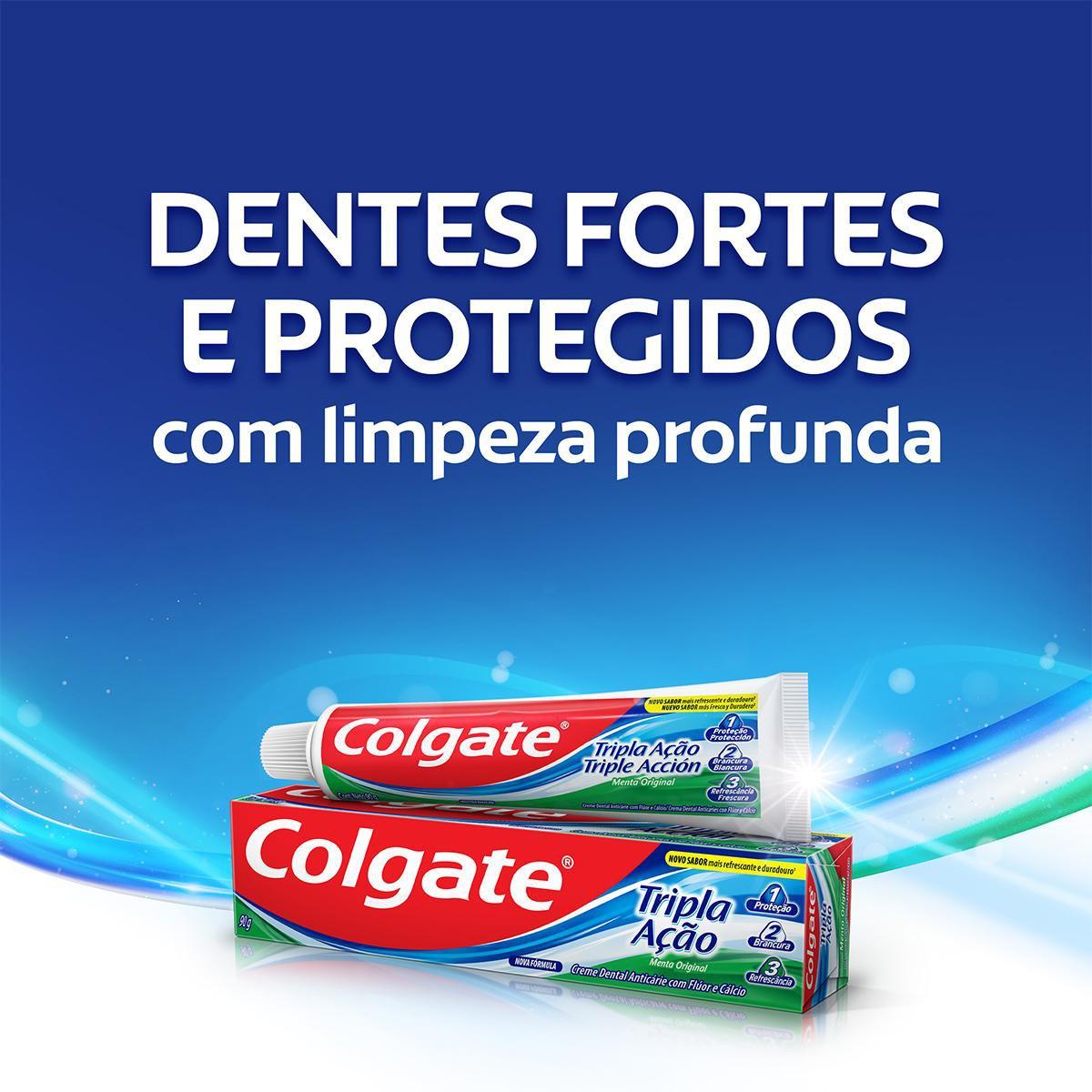 Creme Dental Colgate Tripla Ação Sabor Menta Original 180g Leve 180g Pague 140g — imagem 2 | Farmácia Resyla
