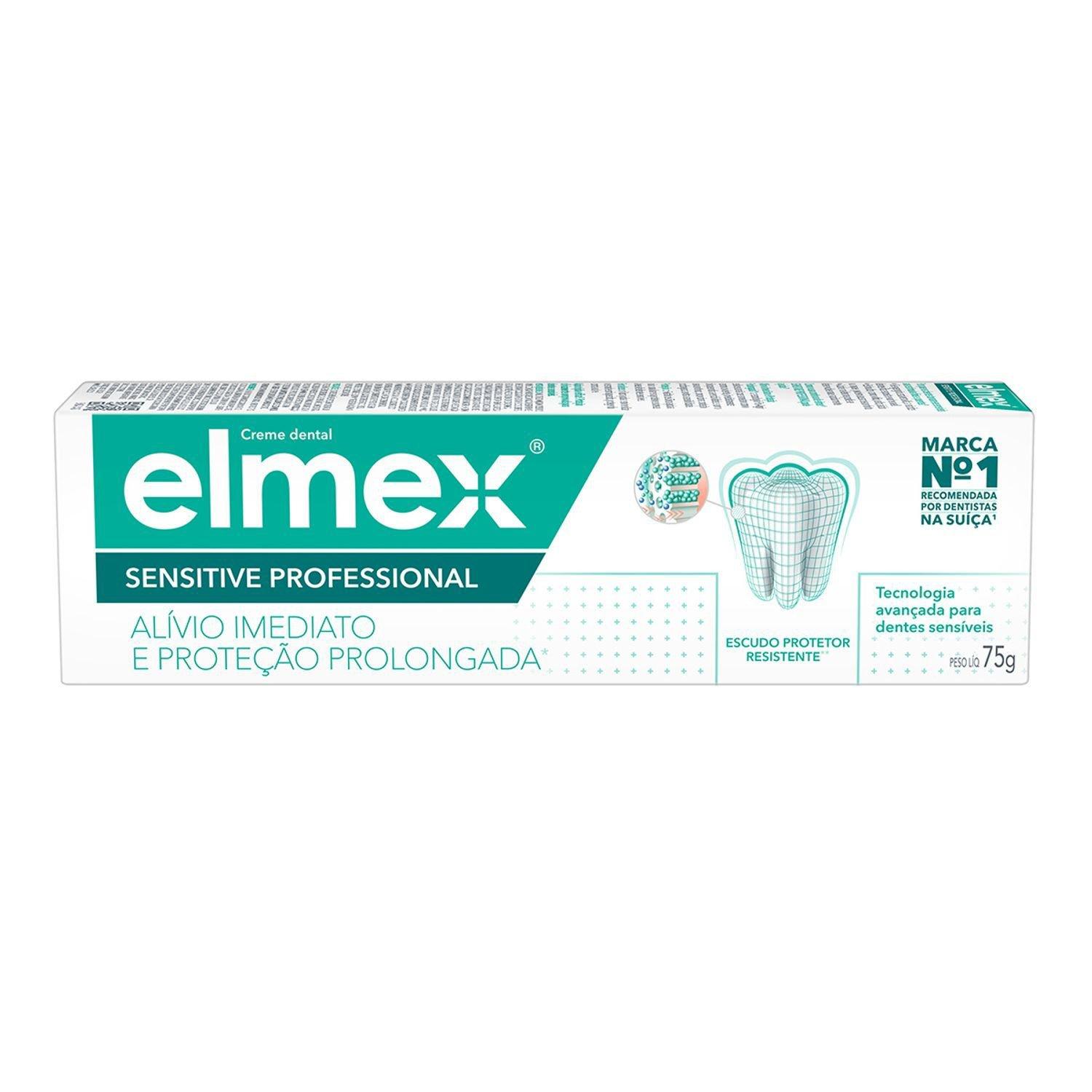 Creme Dental Elmex Sensitive Professional 75g — Elmex | Farmácia Resyla