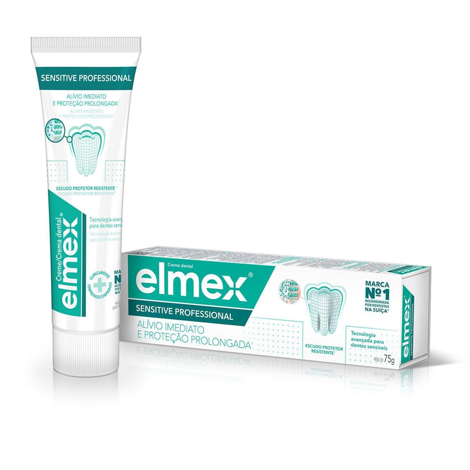 Creme Dental Elmex Sensitive Professional 75g — imagem 2 | Farmácia Resyla