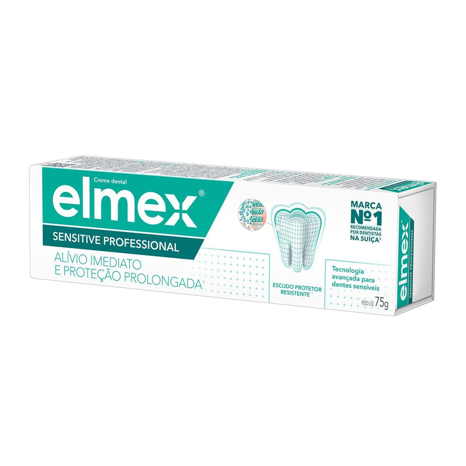 Creme Dental Elmex Sensitive Professional 75g — imagem 3 | Farmácia Resyla