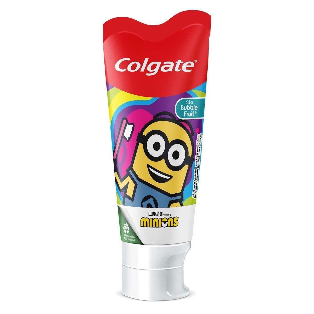 Creme Dental Infantil Colgate Smiles Minions Sabor Bubble Fruit 100g — Colgate | Farmácia Resyla