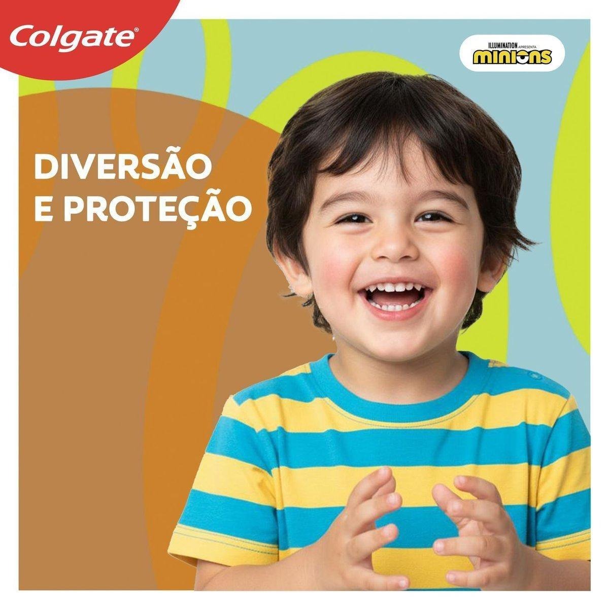 Creme Dental Infantil Colgate Smiles Minions Sabor Bubble Fruit 100g — imagem 3 | Farmácia Resyla