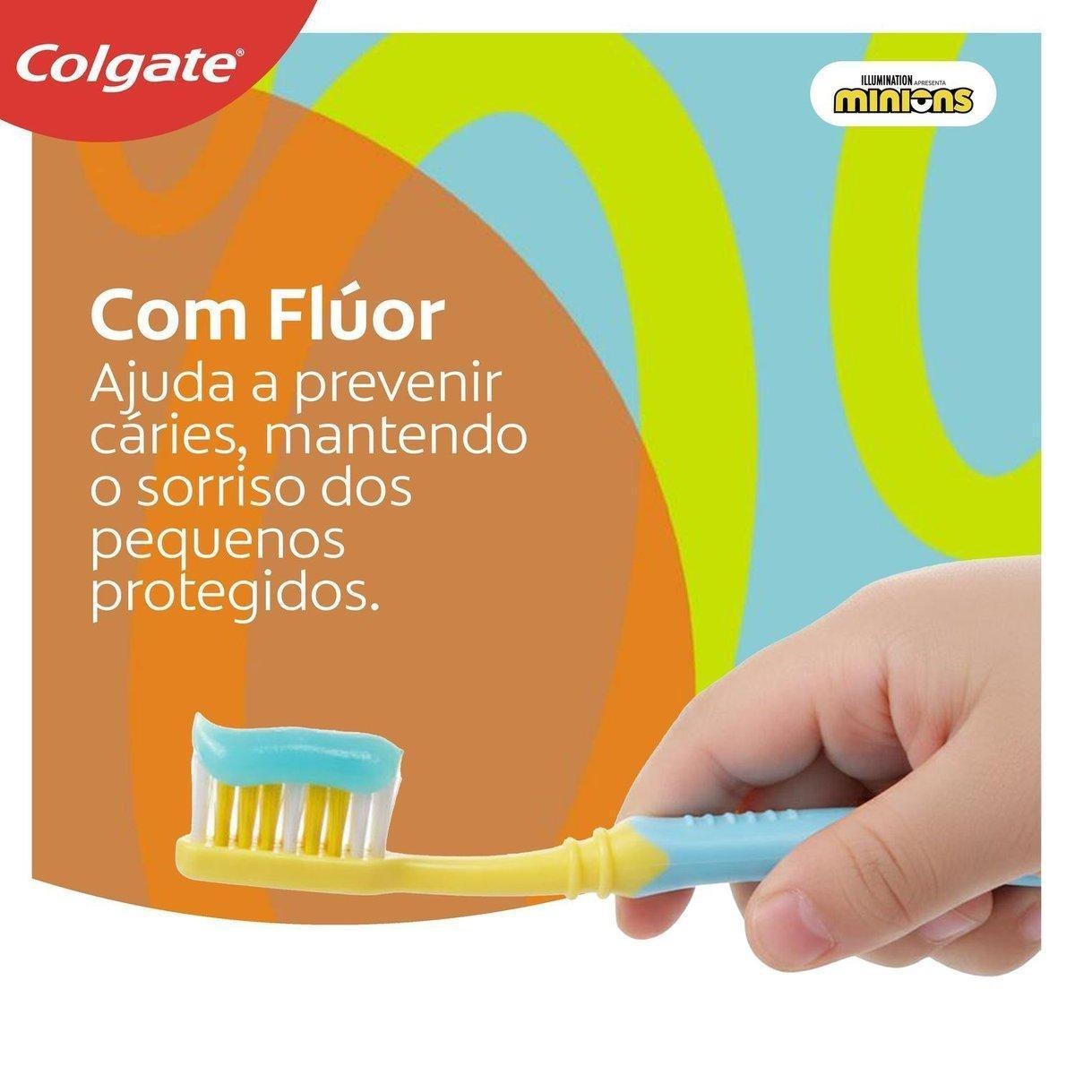 Creme Dental Infantil Colgate Smiles Minions Sabor Bubble Fruit 100g — imagem 4 | Farmácia Resyla