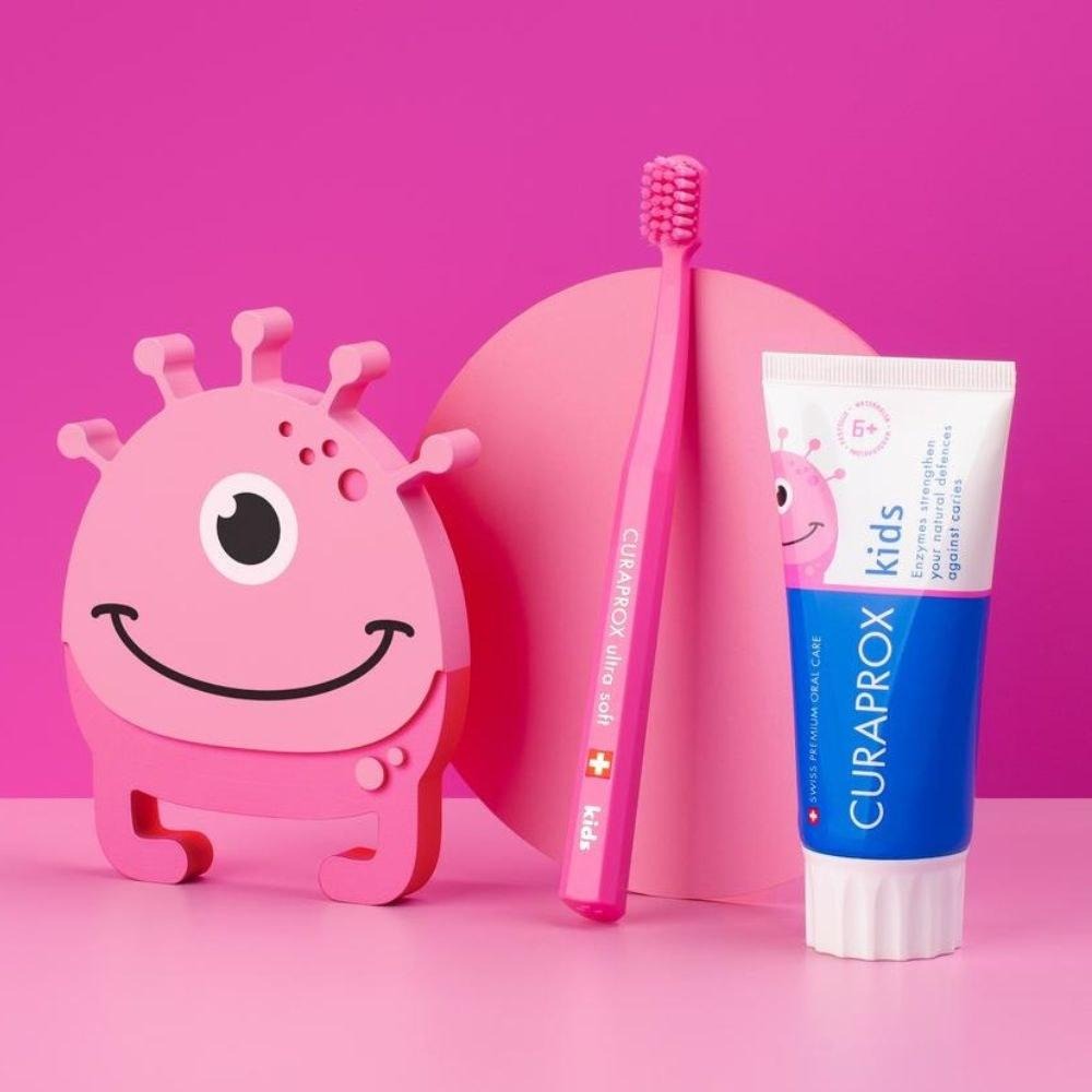 Creme Dental Infantil Curaprox Kids com Flúor de 0 a 6 anos Sabor Melancia 60ml — imagem 4 | Farmácia Resyla