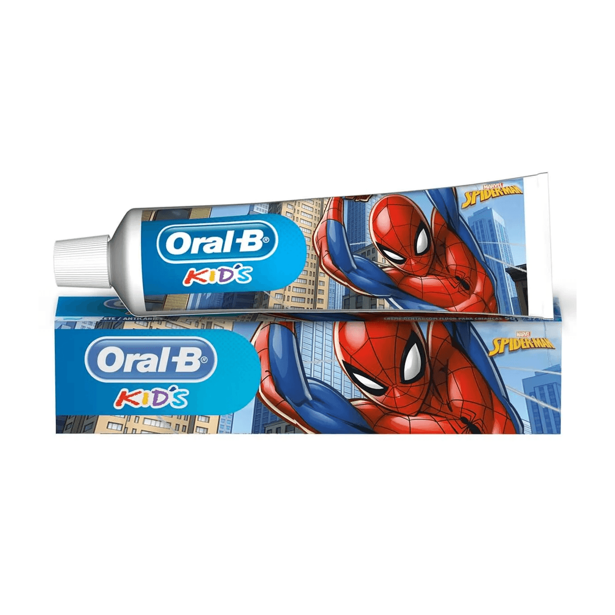 Creme Dental Infantil Oral-B Kids Spiderman Anticáries com Flúor 50g — imagem 2 | Farmácia Resyla