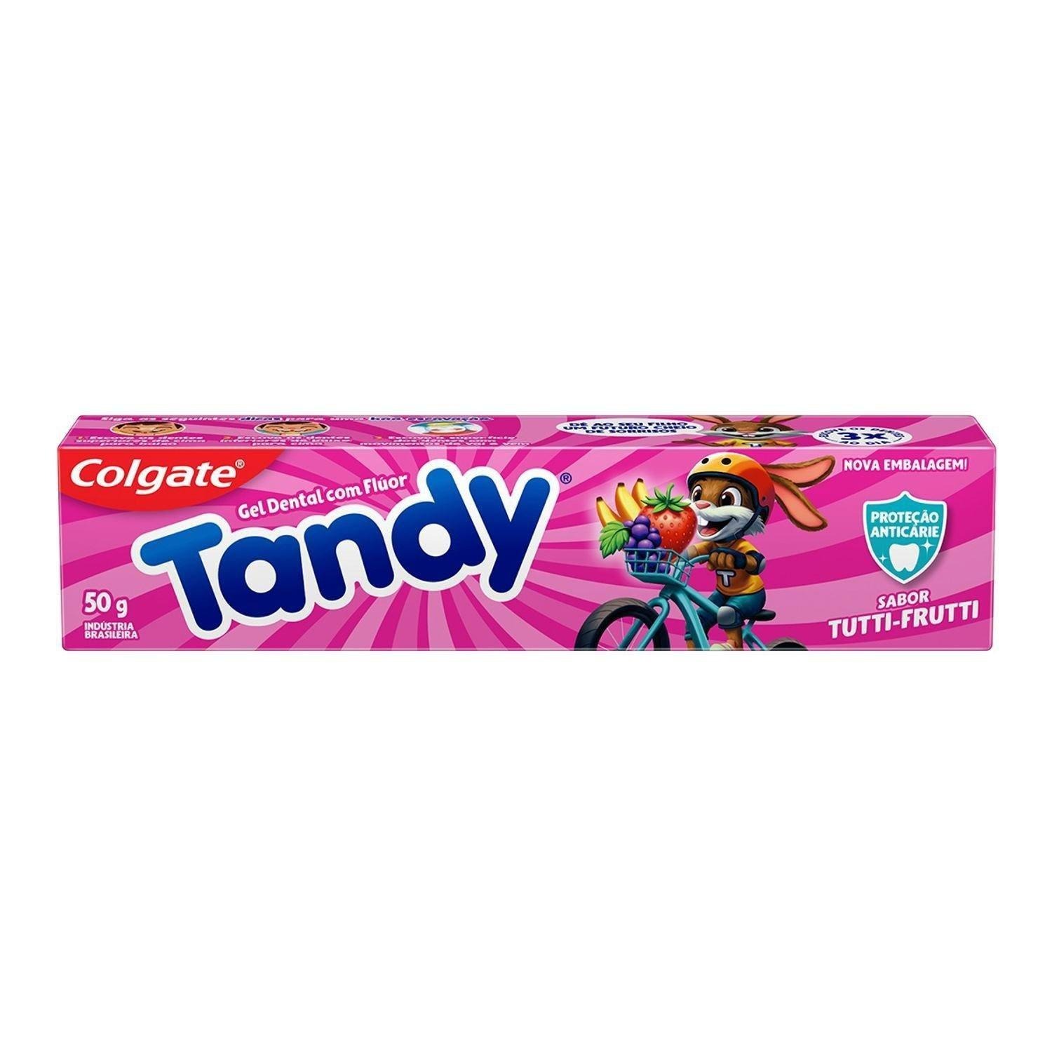 Creme Dental Infantil Tandy Tutti Frutti Colgate 50g — Tandy | Farmácia Resyla