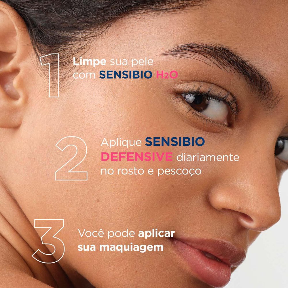 Creme Facial Bioderma Sensibio Defensive Hidratante Calmante 40ml — imagem 4 | Farmácia Resyla