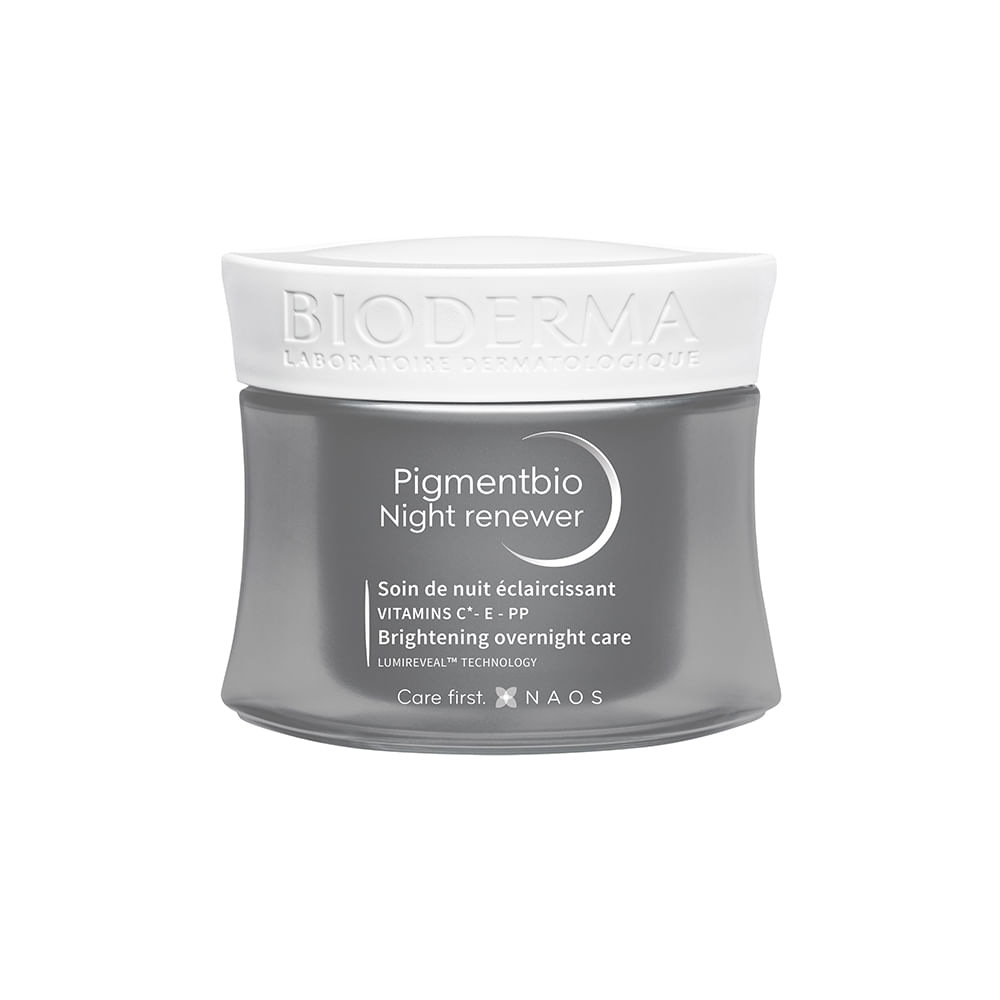 Creme Facial Clareador Bioderma Pigmentbio Night Renewer Noturno Antimanchas 50ml — Bioderma | Farmácia Resyla