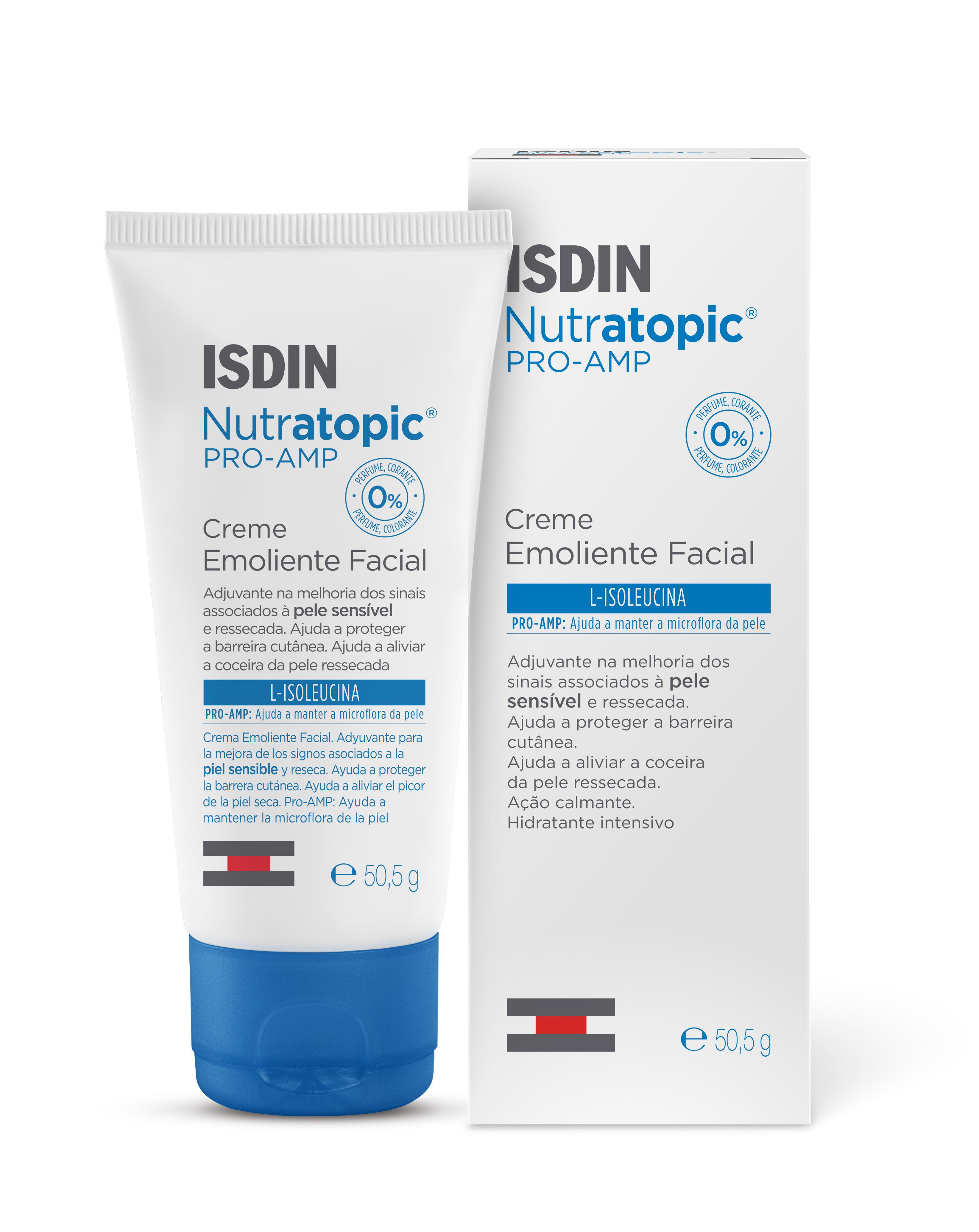 Creme Facial ISDIN Nutratopic Pro-AMP Pele Atópica 50ml — Isdin | Farmácia Resyla