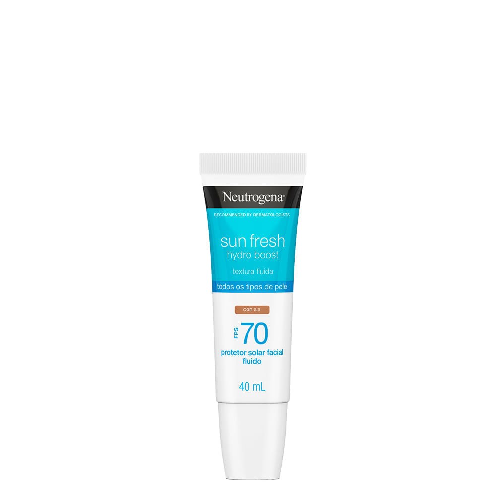 Creme Facial Neutrogena Sun Fresh® Derm Care Hydro Boost FPS 70 40ml Cor 3.0 — Neutrogena | Farmácia Resyla