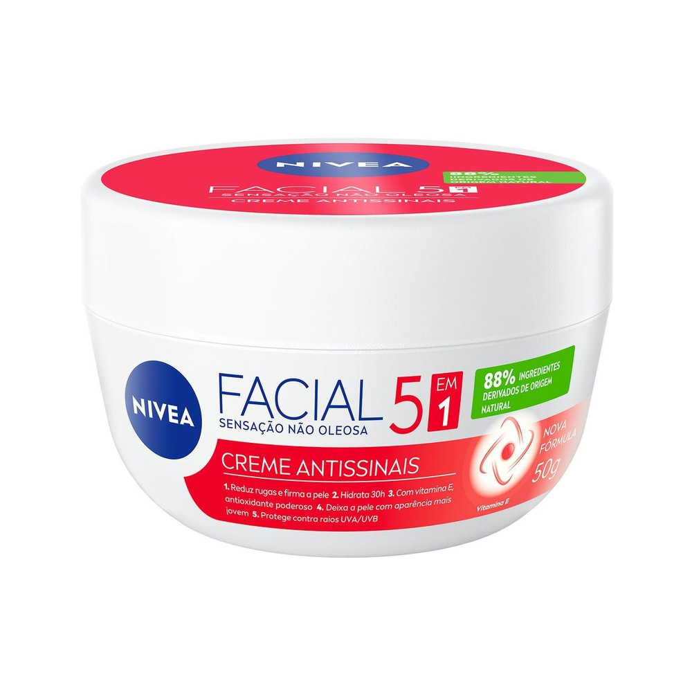 Creme Facial Nivea 50g Antissinais — Nivea | Farmácia Resyla