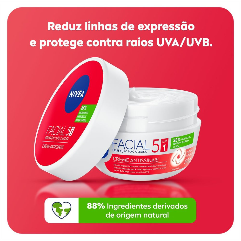 Creme Facial Nivea 50g Antissinais — imagem 3 | Farmácia Resyla