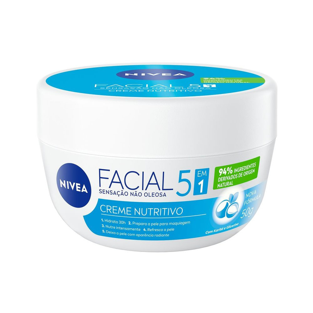 Creme Facial Nivea 50g Nutritivo — Nivea | Farmácia Resyla