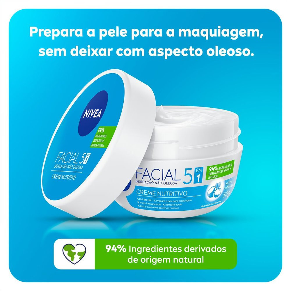 Creme Facial Nivea 50g Nutritivo — imagem 3 | Farmácia Resyla