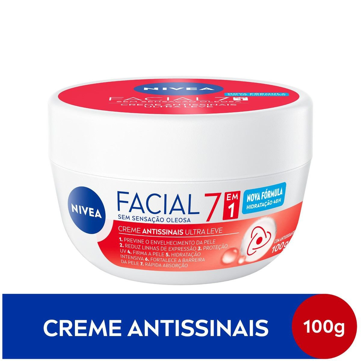 Creme Facial Nivea Antissinais com Vitamina E 100g — Nivea | Farmácia Resyla