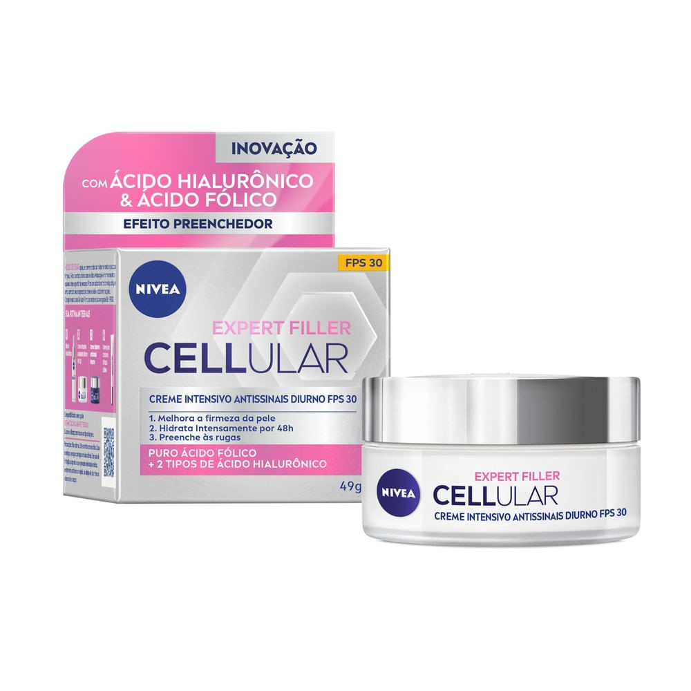 Creme Facial Nivea Cellular Antissinais FPS 30 52g — imagem 2 | Farmácia Resyla