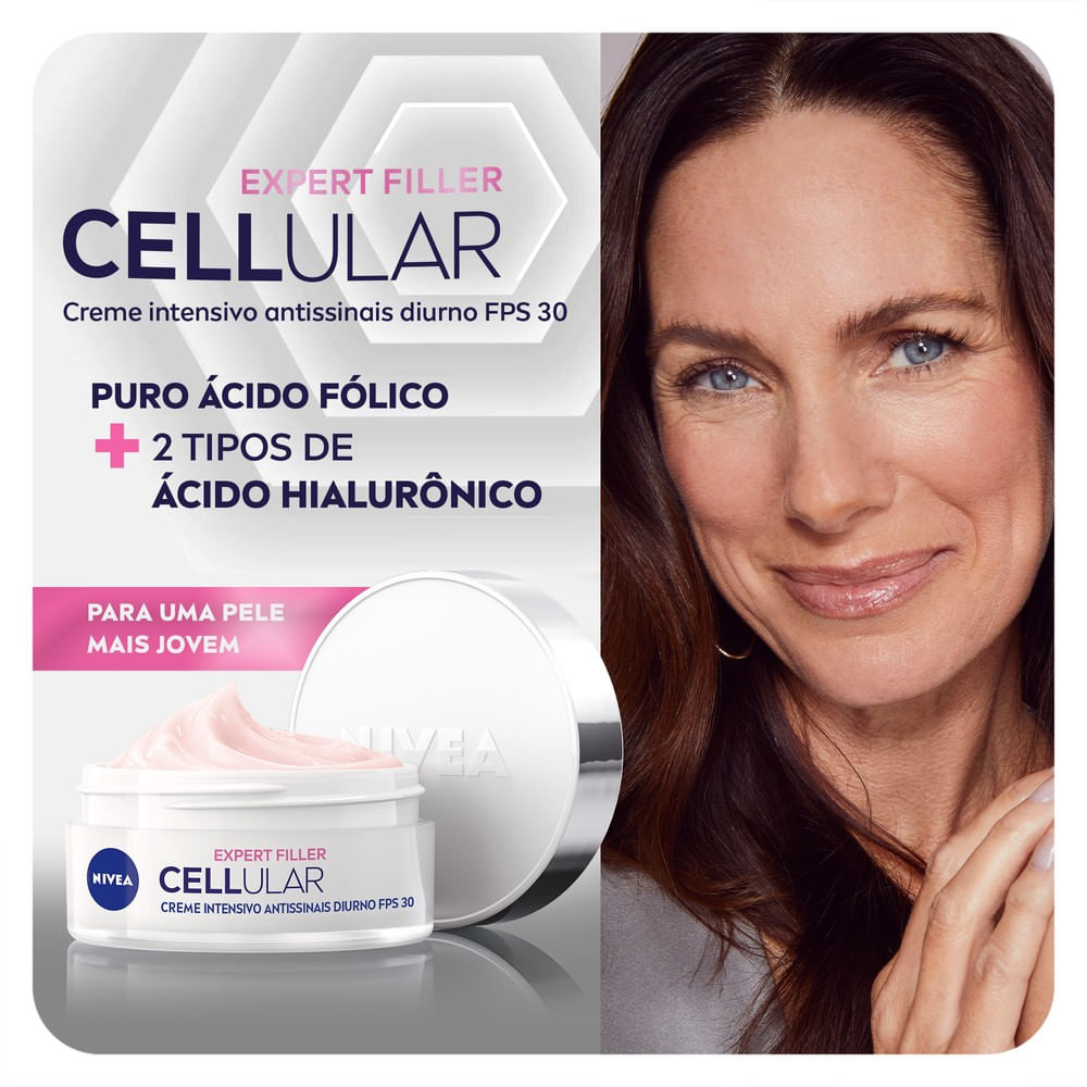 Creme Facial Nivea Cellular Antissinais FPS 30 52g — imagem 3 | Farmácia Resyla