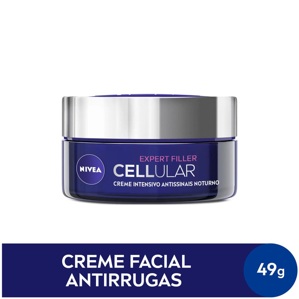 Creme Facial Nivea Cellular Expert Filler Antissinais Noturno 51g — Nivea | Farmácia Resyla