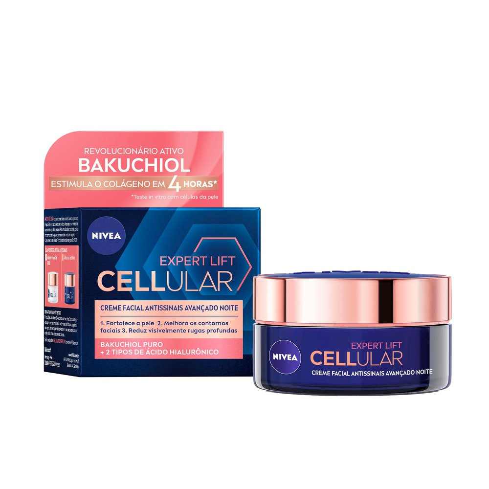 Creme Facial Nivea Cellular Expert Lift Avançado Antissinais Noite 50ml — Nivea | Farmácia Resyla