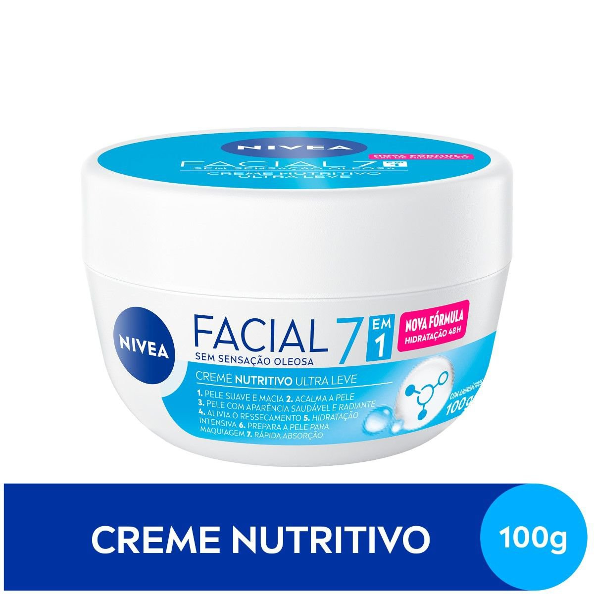 Creme Facial Nivea Nutritivo 100g — Nivea | Farmácia Resyla