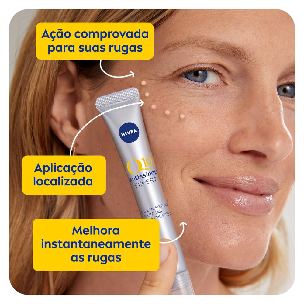 Creme Facial Nivea Q10 Expert Antissinais Preenchedor 15ml — imagem 4 | Farmácia Resyla