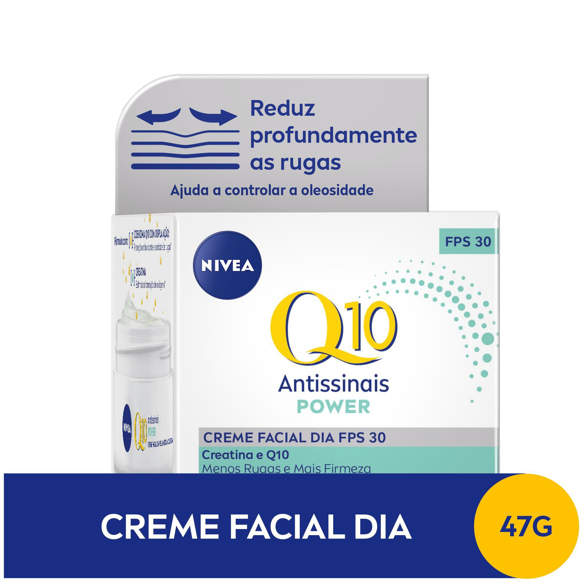 Creme Facial Nivea Q10 Power Antissinais Diurno FPS 30 50g — Nivea | Farmácia Resyla