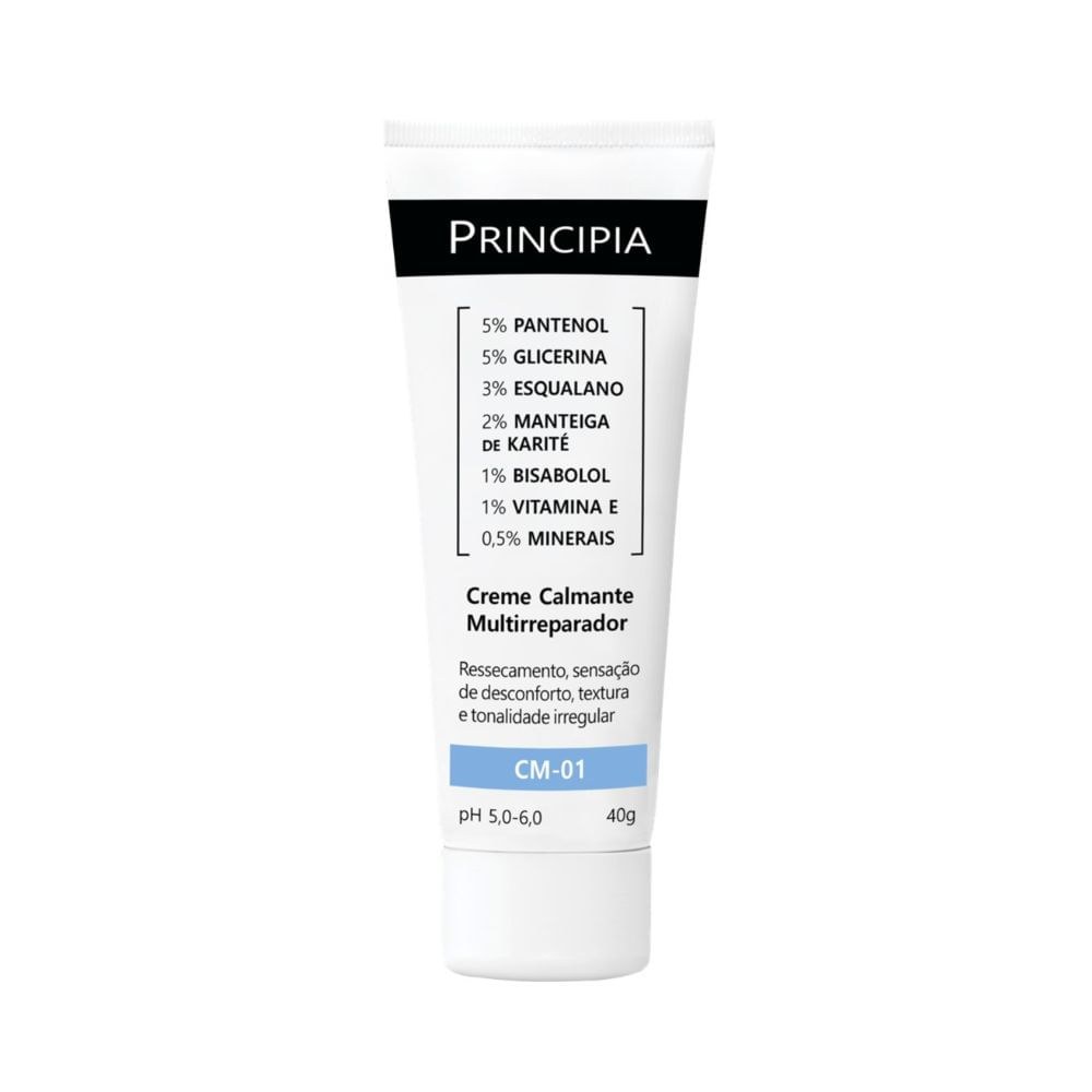 Creme Facial Principia CM-01 Calmante Multirreparador 40g — Principia | Farmácia Resyla