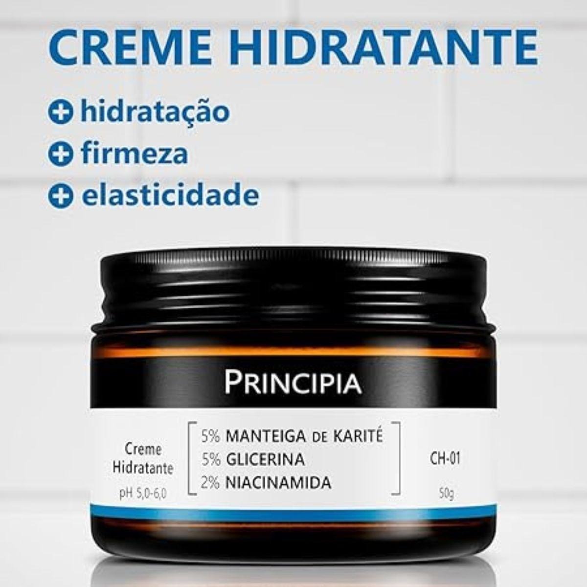 Creme Hidratante 5% Manteiga De Karité + 5% Glicerina + 2% Niacinamida Principia Skincare Ch-01 50g — imagem 3 | Farmácia Resyla