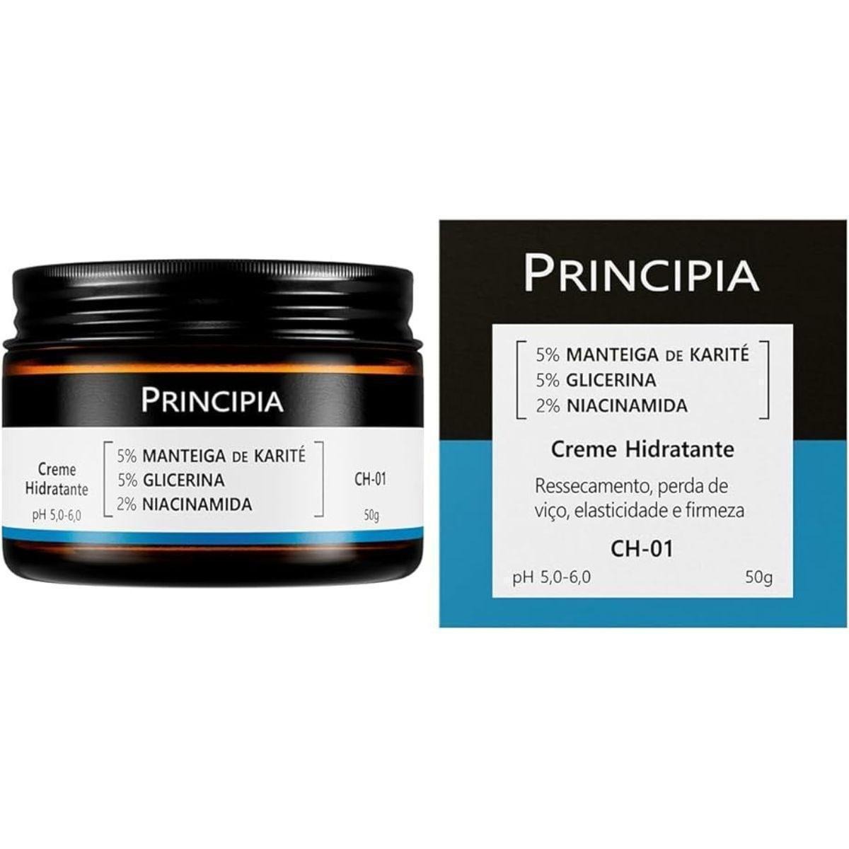 Creme Hidratante 5% Manteiga De Karité + 5% Glicerina + 2% Niacinamida Principia Skincare Ch-01 50g — imagem 4 | Farmácia Resyla