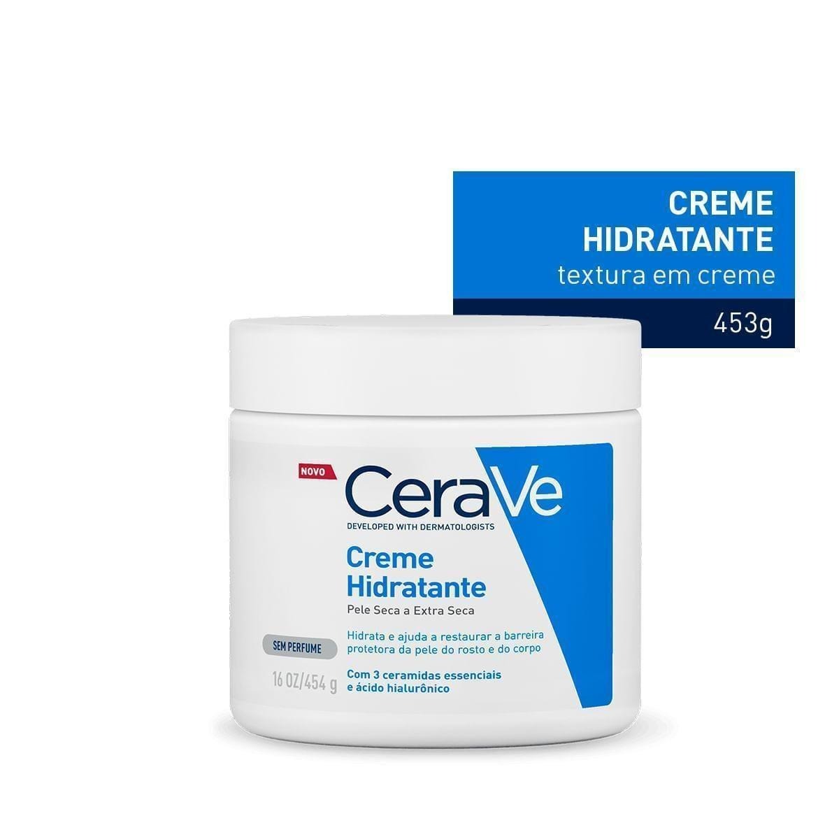 Creme Hidratante CeraVe Pele Seca a Extra Seca 454 g — imagem 3 | Farmácia Resyla