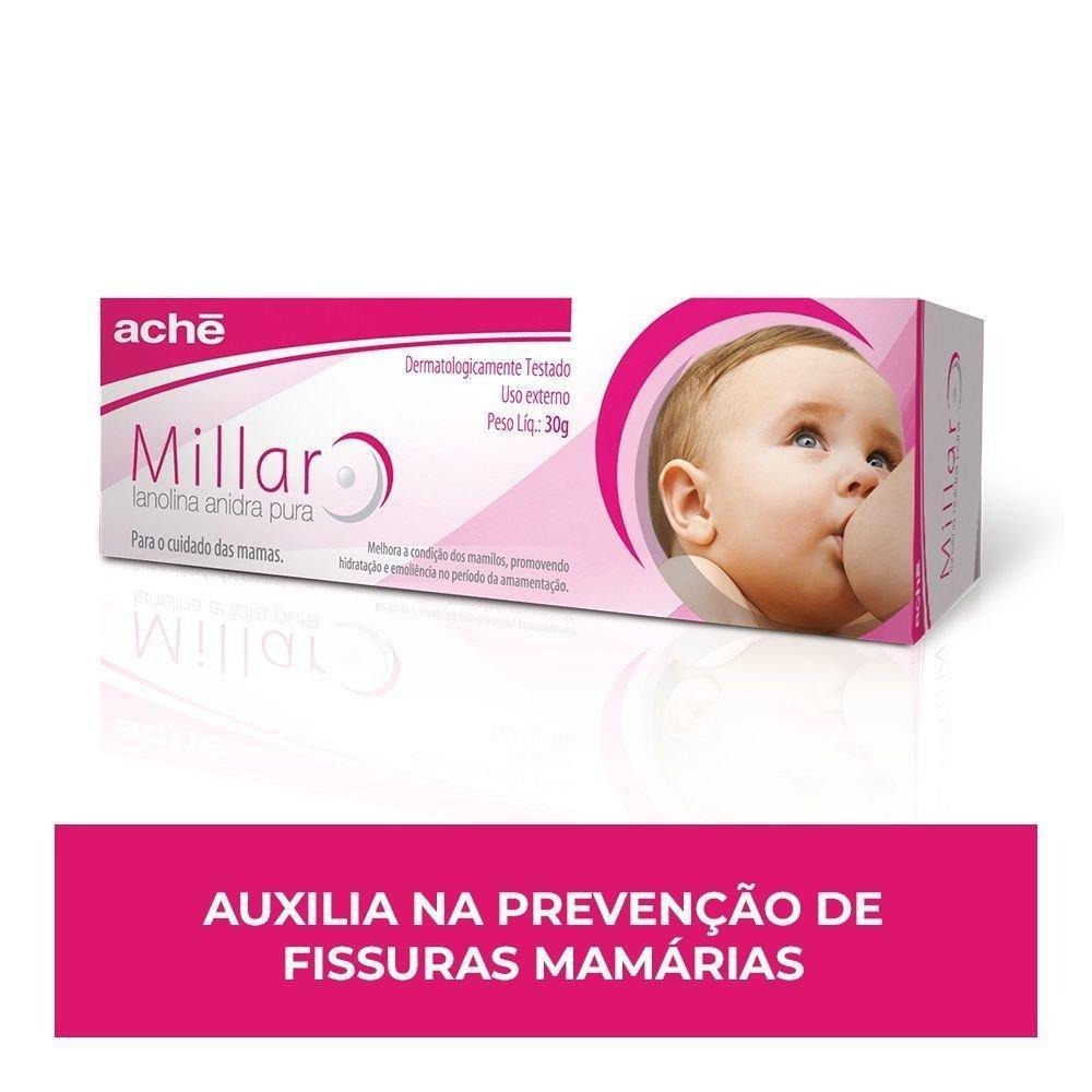 Creme Hidratante para os Seios Millar com Lanolina Pura 30g — Millar | Farmácia Resyla