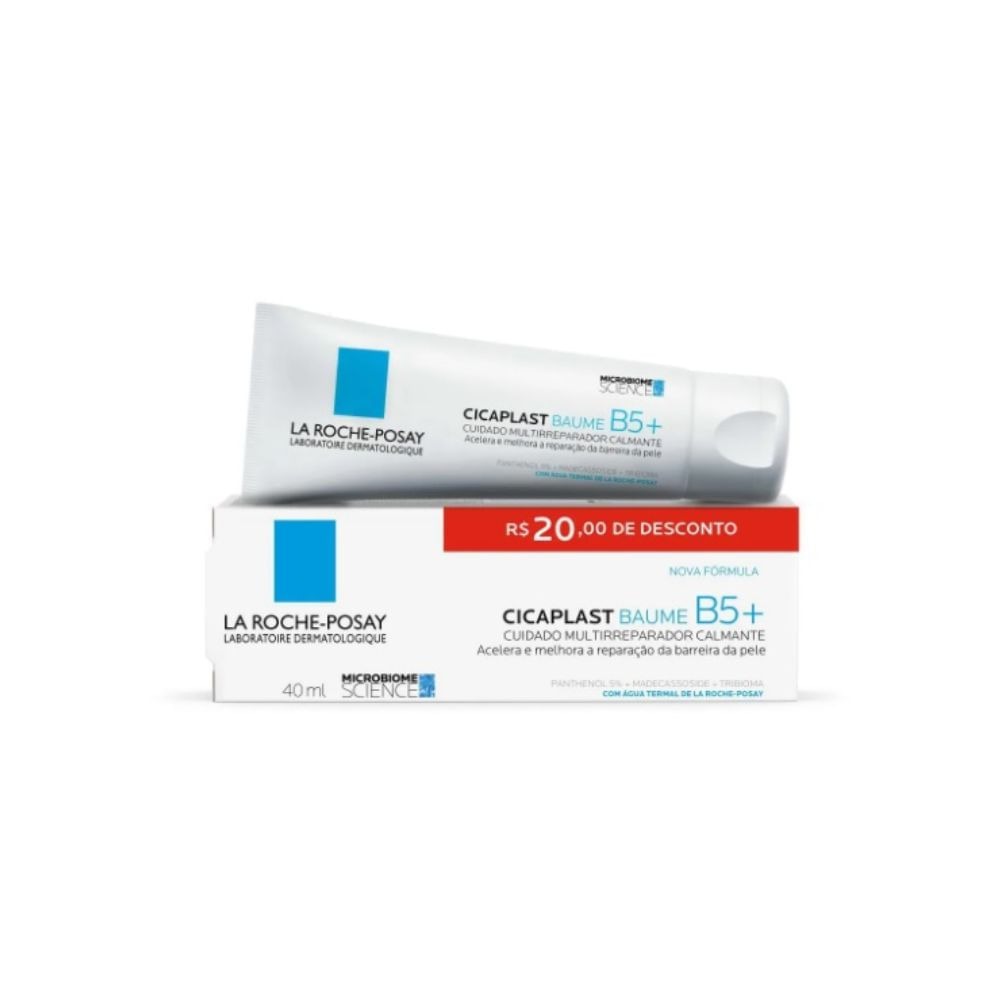 Creme La Roche-Posay Cicaplast Baume B5+ Multirreparador Calmante 40ml — imagem 2 | Farmácia Resyla
