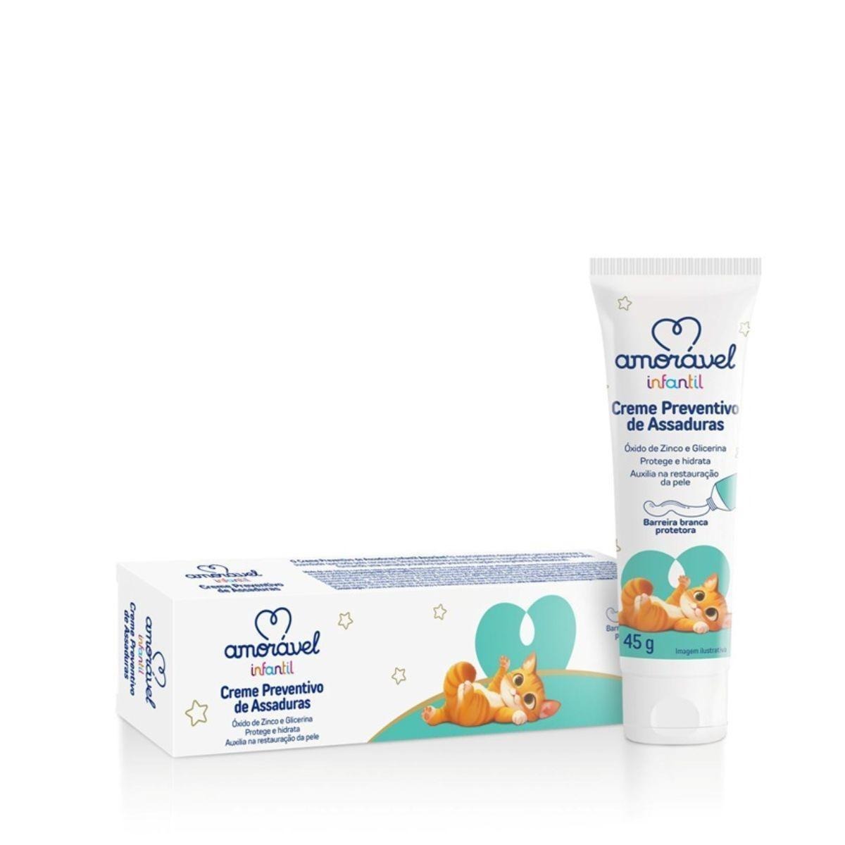 Creme Para Assaduras Amorável 45g — Amoravel | Farmácia Resyla