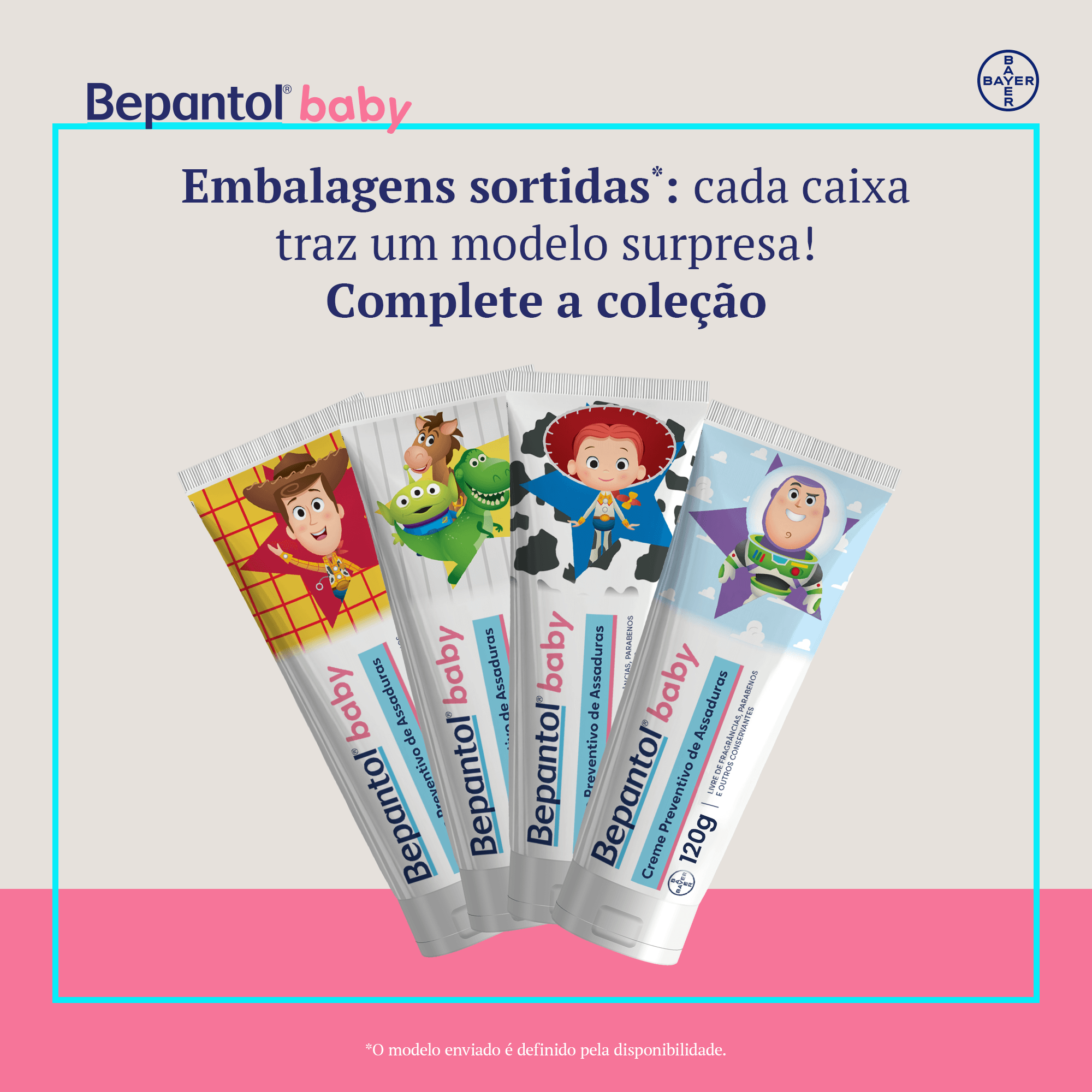 Creme Para Assaduras Bepantol Baby Disney Toy Story 120g — imagem 4 | Farmácia Resyla