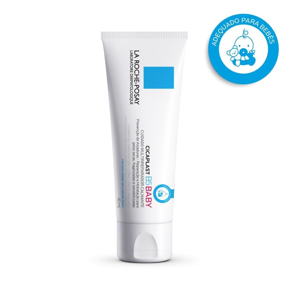 Creme para Assaduras Cicaplast B5 Baby Multirreparador Calmante 40ml — imagem 2 | Farmácia Resyla