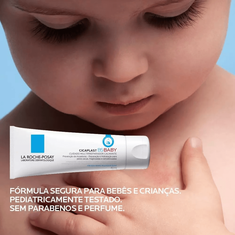Creme para Assaduras Cicaplast B5 Baby Multirreparador Calmante 40ml — imagem 4 | Farmácia Resyla