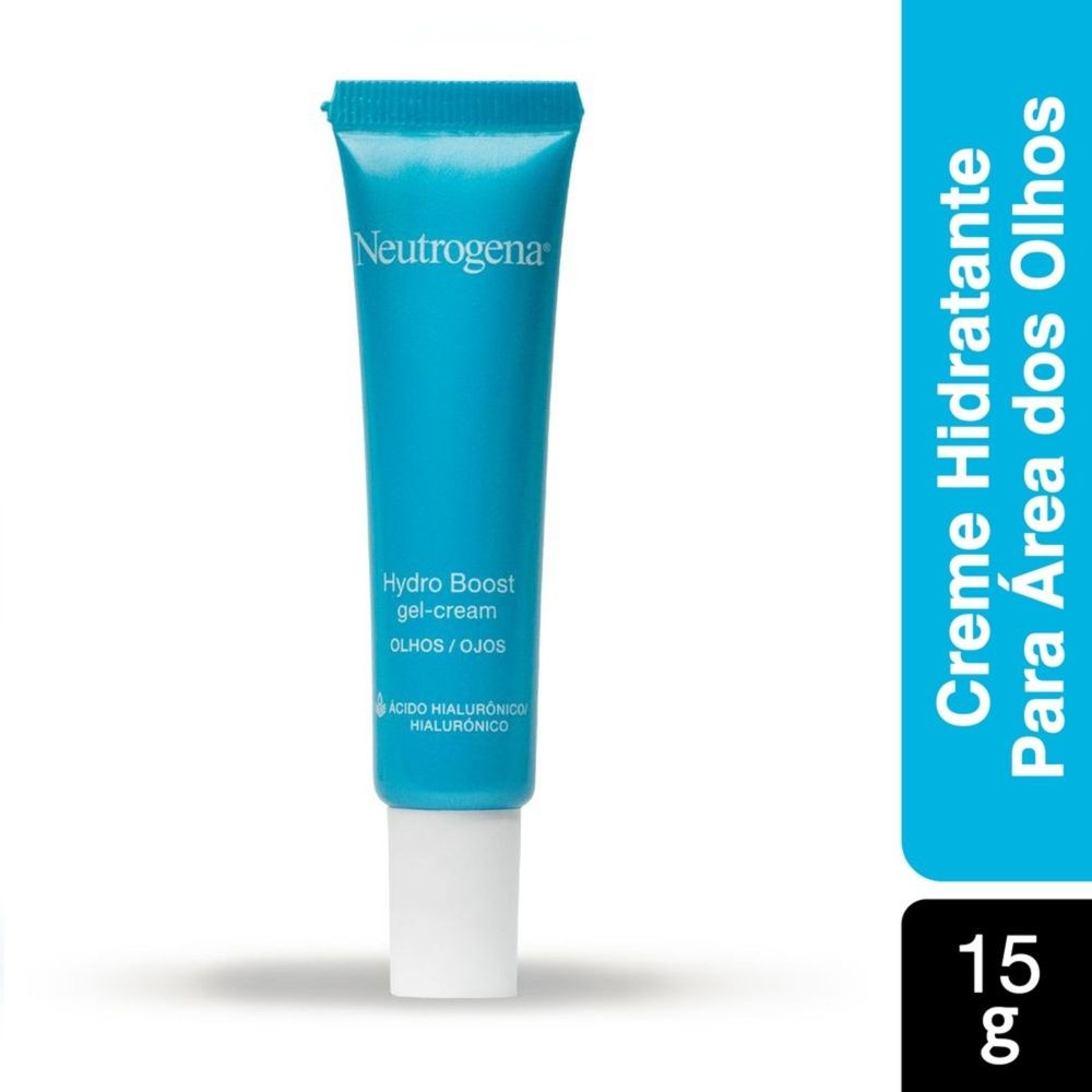 Creme para o Contorno dos Olhos Neutrogena Hydro Boost com Ácido Hialurônico Gel 15g — Neutrogena | Farmácia Resyla