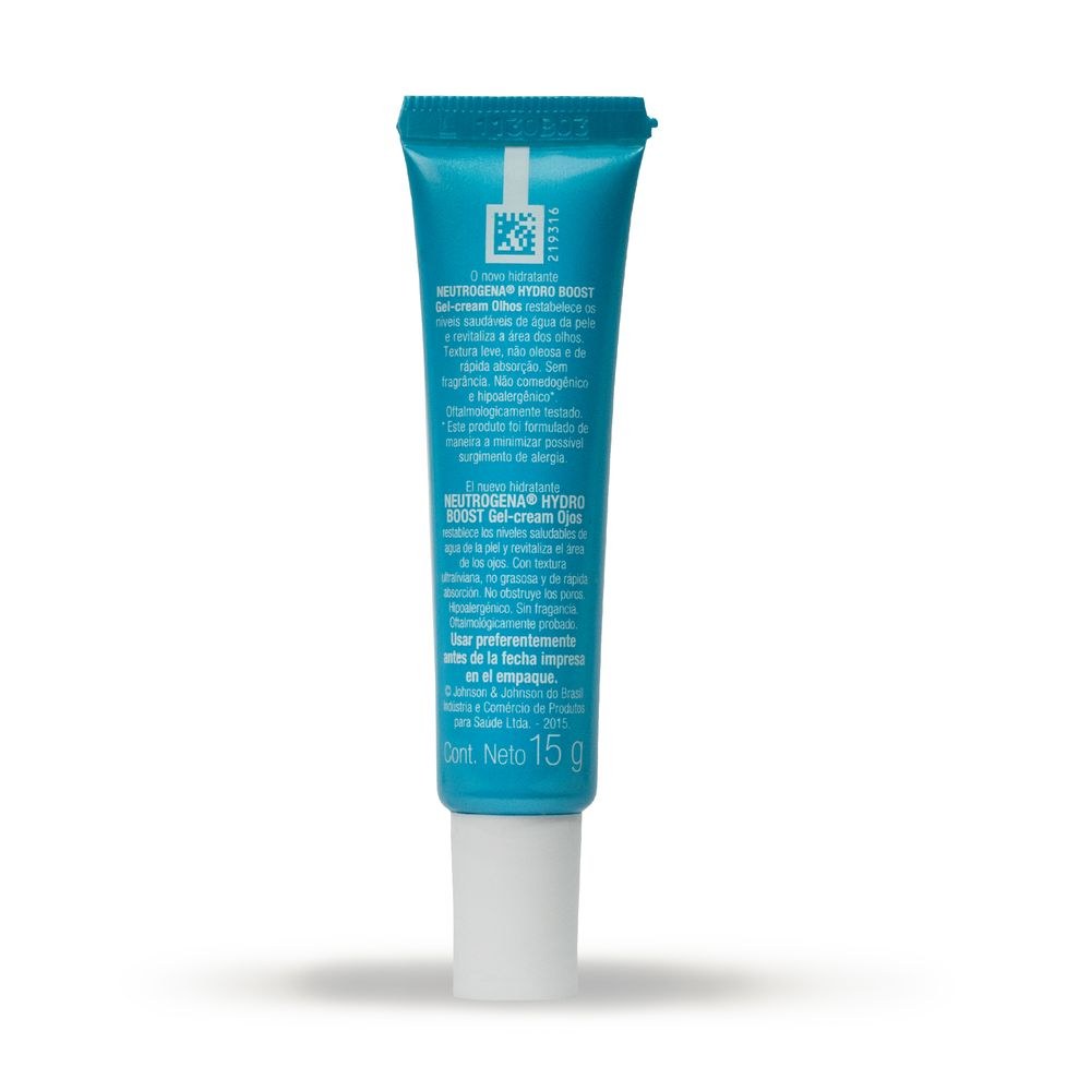 Creme para o Contorno dos Olhos Neutrogena Hydro Boost com Ácido Hialurônico Gel 15g — imagem 3 | Farmácia Resyla