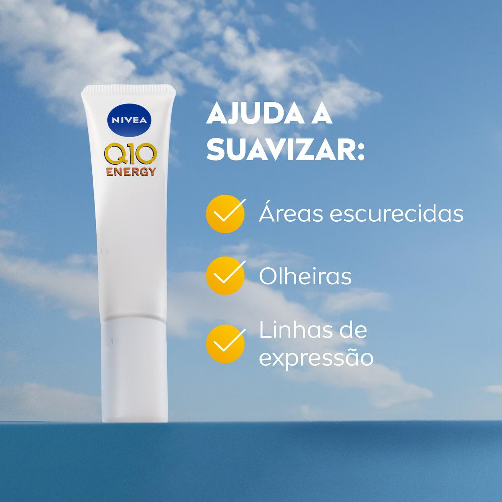 Creme para o Contorno dos Olhos Nivea Q10 Energy Antissinais 15g — imagem 3 | Farmácia Resyla