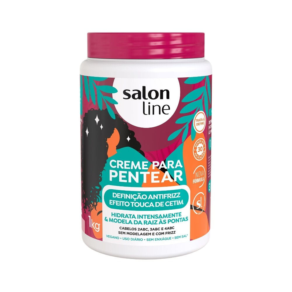 Creme Para Pentear Definição Antifrizz 1kg — Salon Line | Farmácia Resyla