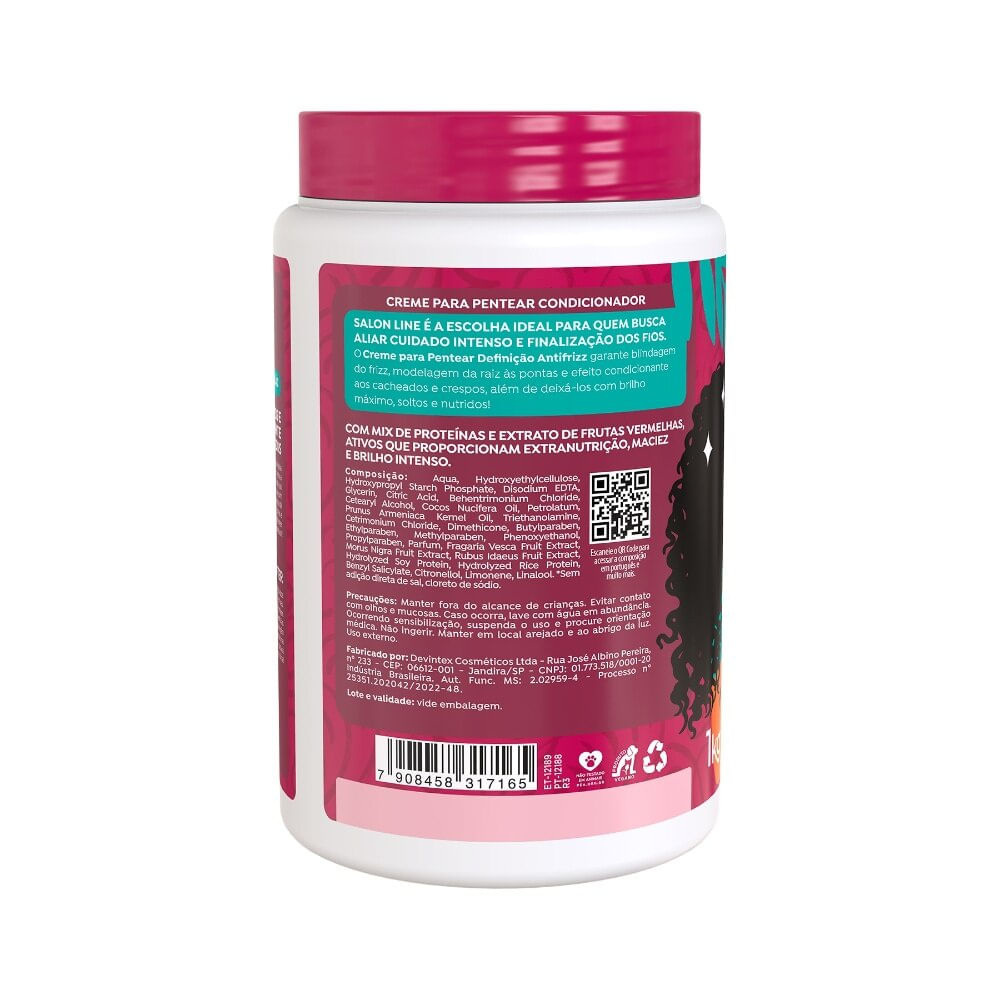 Creme Para Pentear Definição Antifrizz 1kg — imagem 3 | Farmácia Resyla