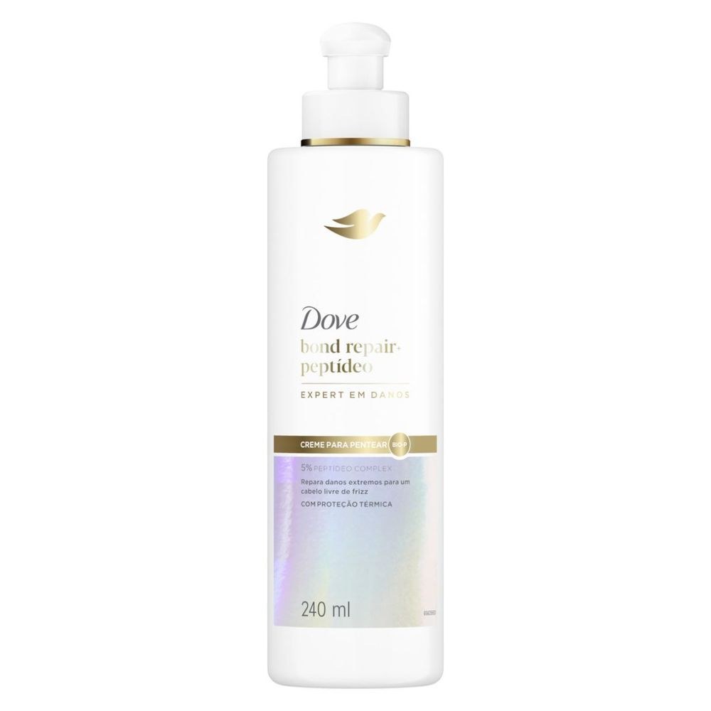 Creme Para Pentear Dove Bond Repair + Peptídeo Bio P 240ml — Dove | Farmácia Resyla