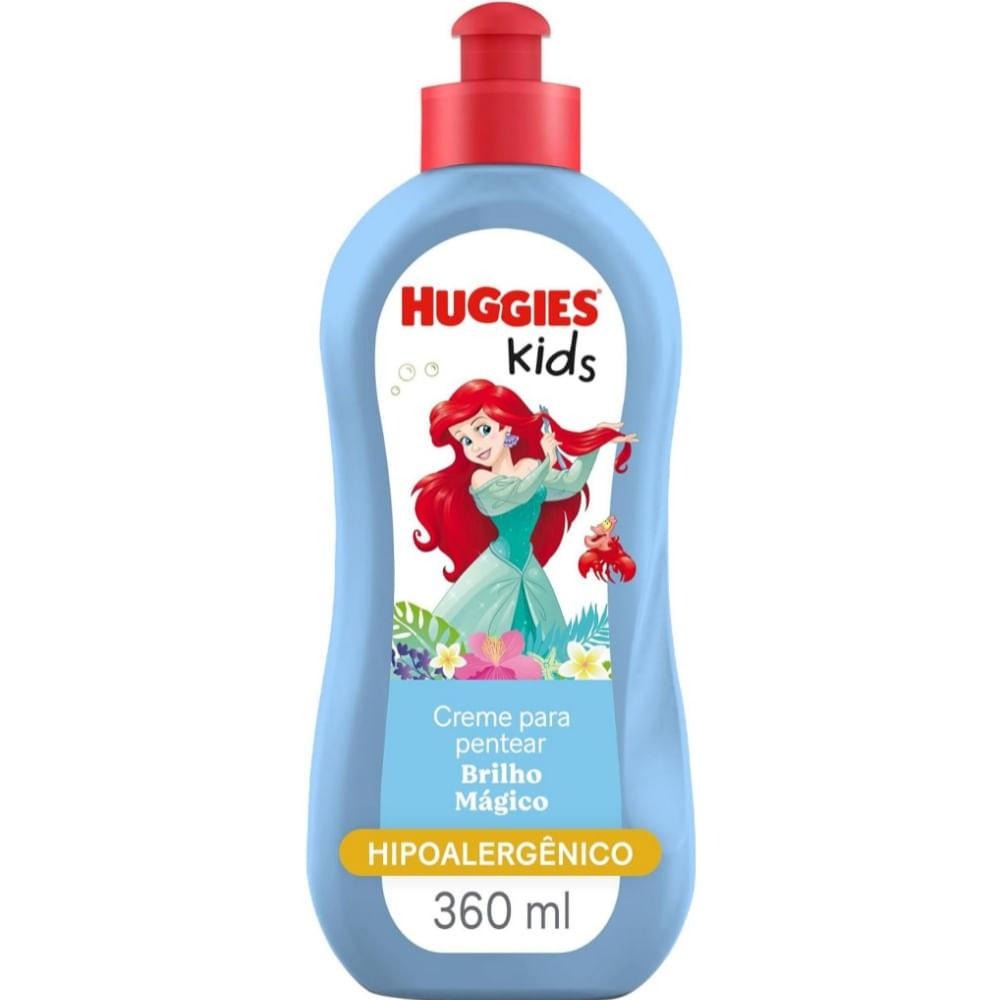 Creme para Pentear Infantil Huggies Kids Brilho Mágico 360ml — Huggies | Farmácia Resyla