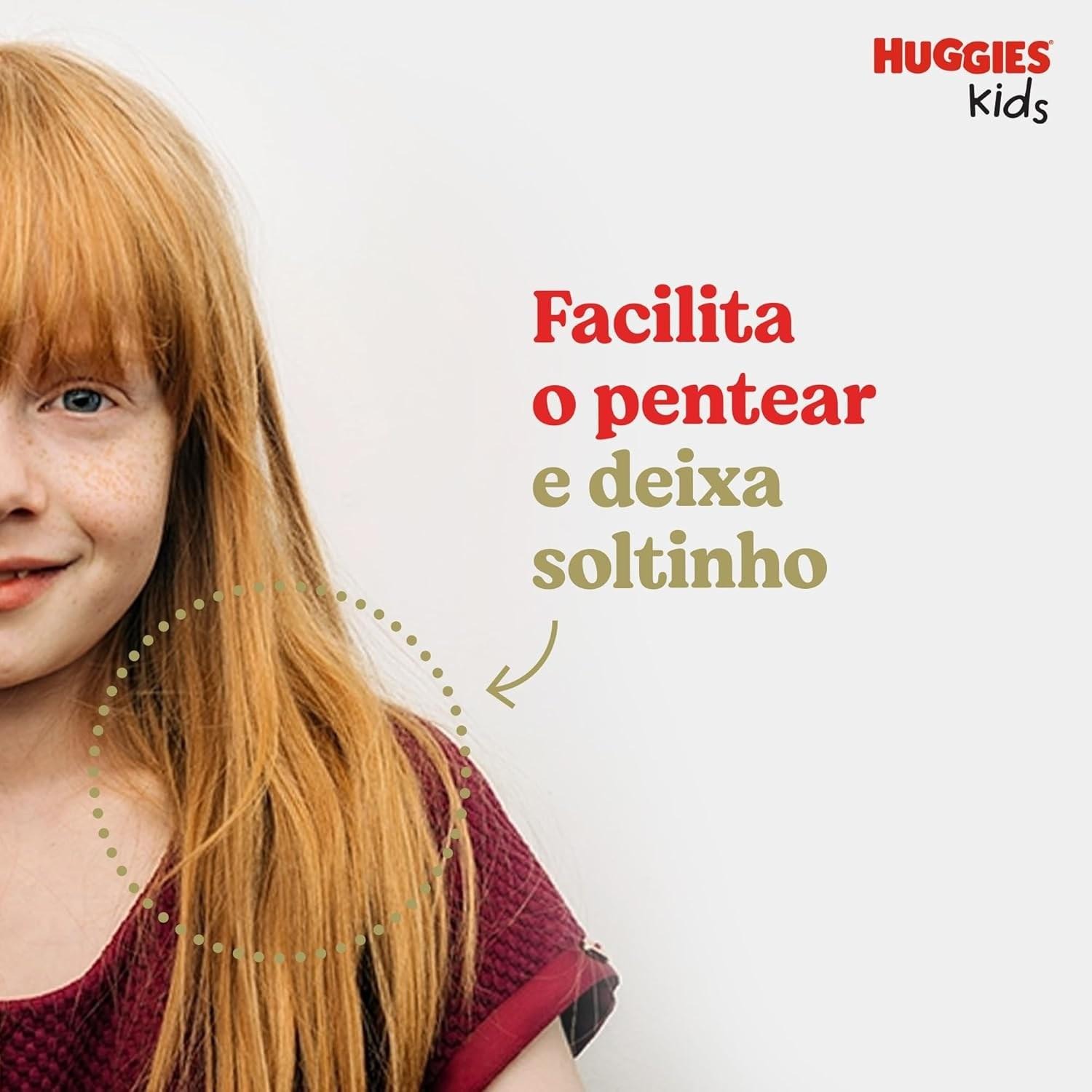 Creme para Pentear Infantil Huggies Kids Brilho Mágico 360ml — imagem 2 | Farmácia Resyla